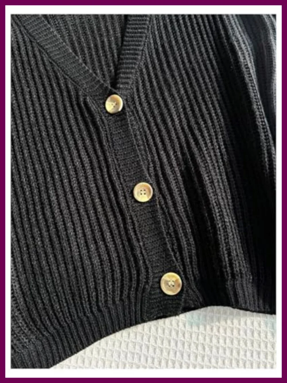 Plus Size Cropped Cardigan Womens Knit Cardigan Button Front V Neck Lantern